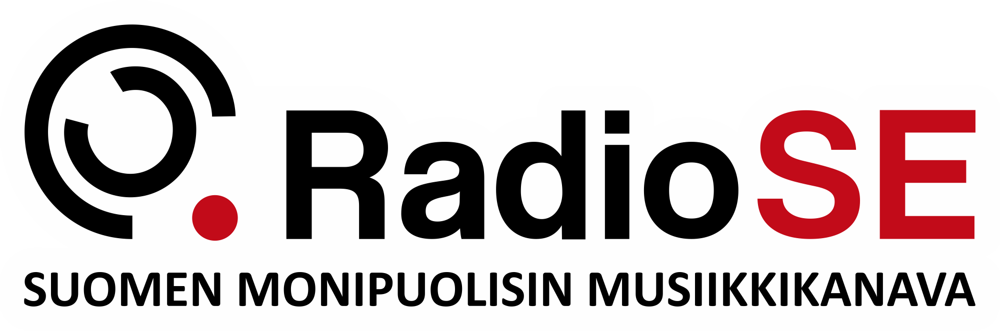 RadioSE logo vaaka RGB värikkäälle pohjalle